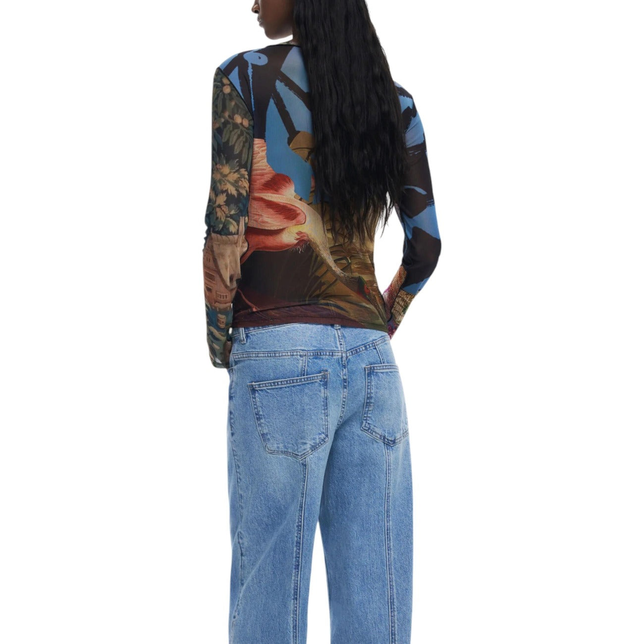 Desigual T-Shirt manica lunga Donna