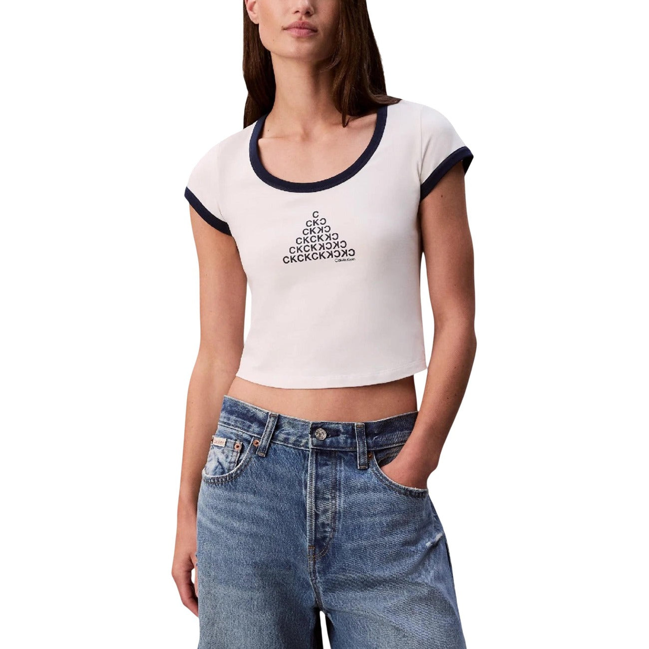 Calvin Klein Jeans T-Shirt manica corta Donna