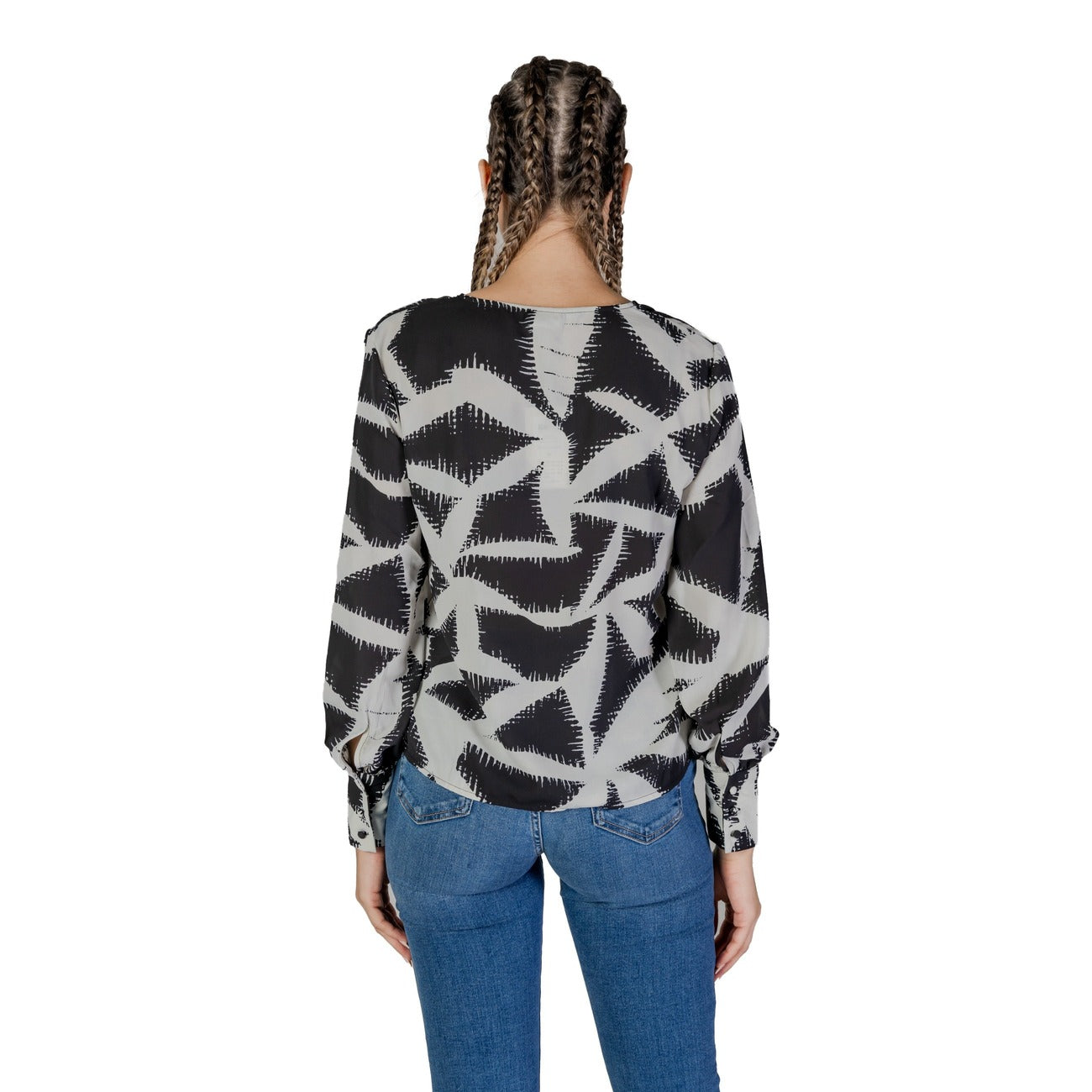 Jacqueline De Yong Blusa manica lunga Donna