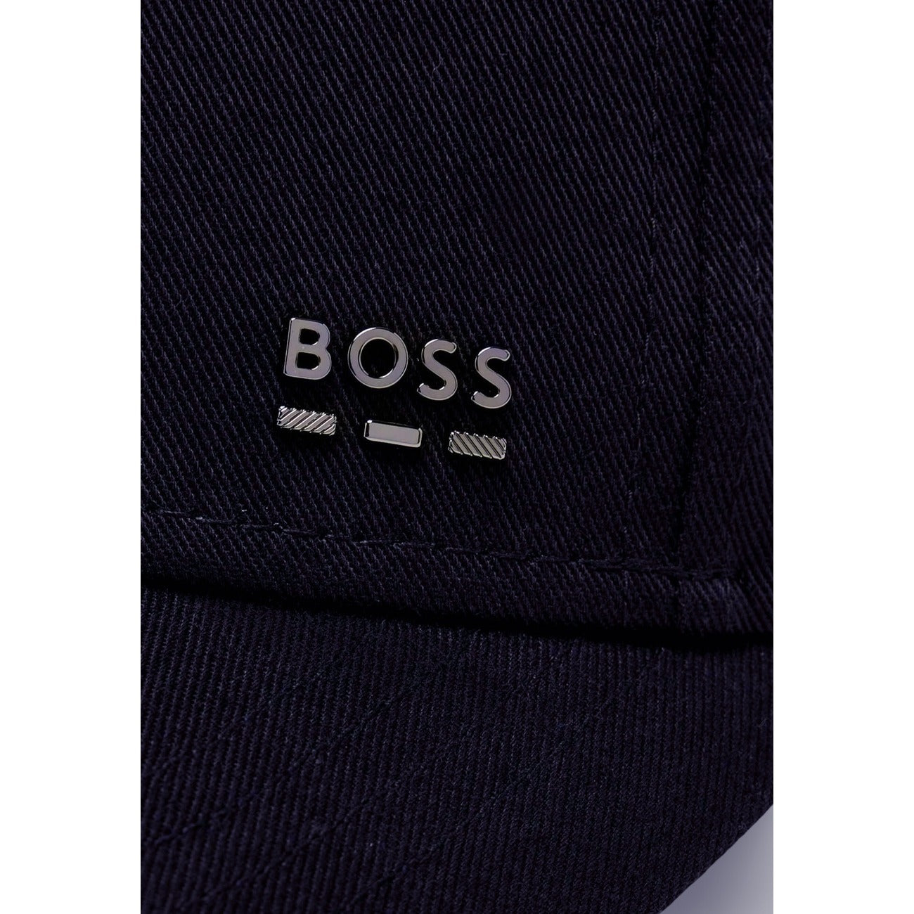 Cappello Boss uomo blu con visiera - dettaglio laterale