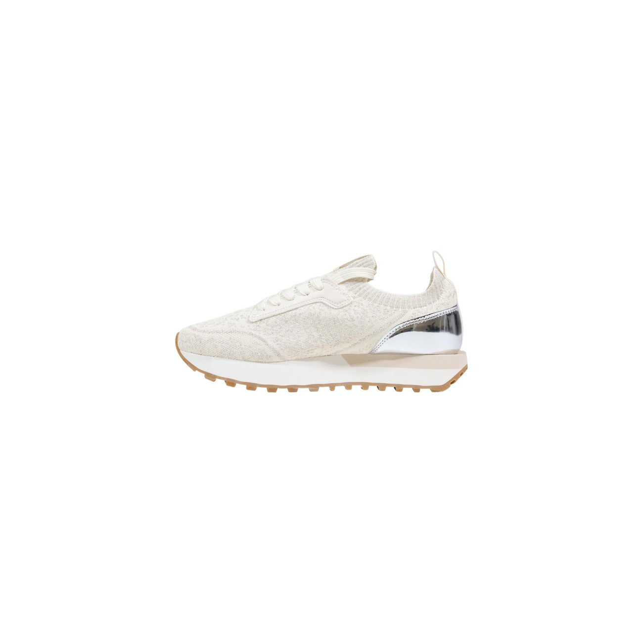 Liu Jo Sneakers EVELYN 916 avorio con lacci Donna - vista laterale 