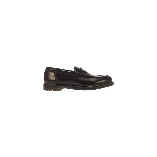 Mocassini uomo Dr. Martens neri monocromatici – Scarpe basse in pelle lucida 42503001