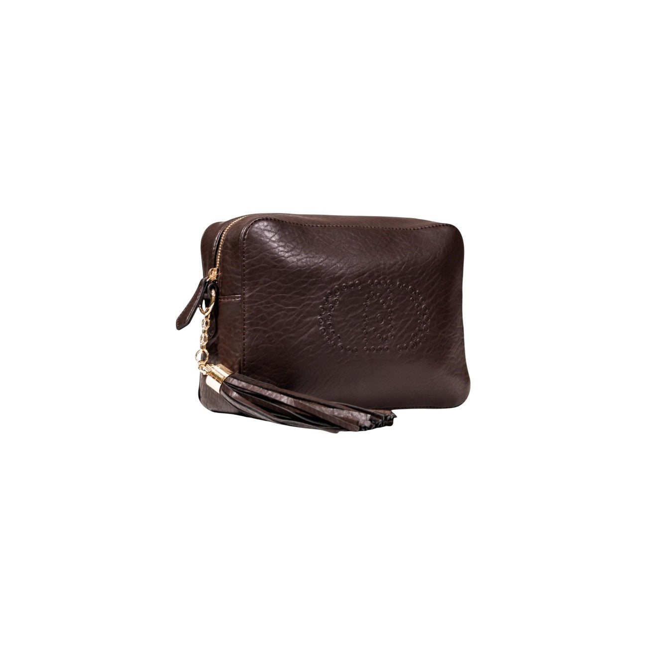 Liu Jo Borsa Donna Marrone in Poliuretano 100% a Tracolla con Cerniera 28x17x7 cm AF5124 E0161
