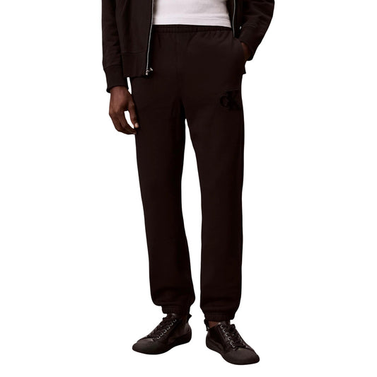 Calvin Klein Jeans Pantaloni Sportivi Uomo Nero Tasche Anteriori Cotone 92% Poliestere 8% Autunno Inverno LV04RD252G