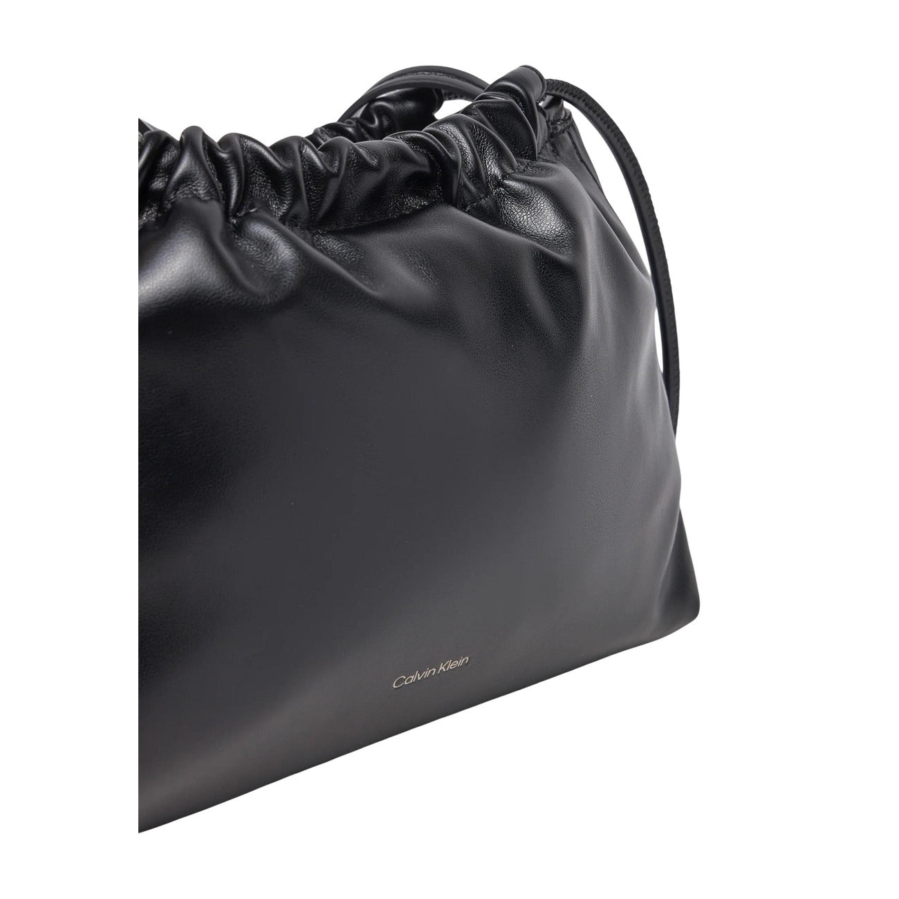 Calvin Klein Borsa Tracolla Donna Nero Tasca Interna Poliuretano 100% Autunno Inverno LV04K3060G