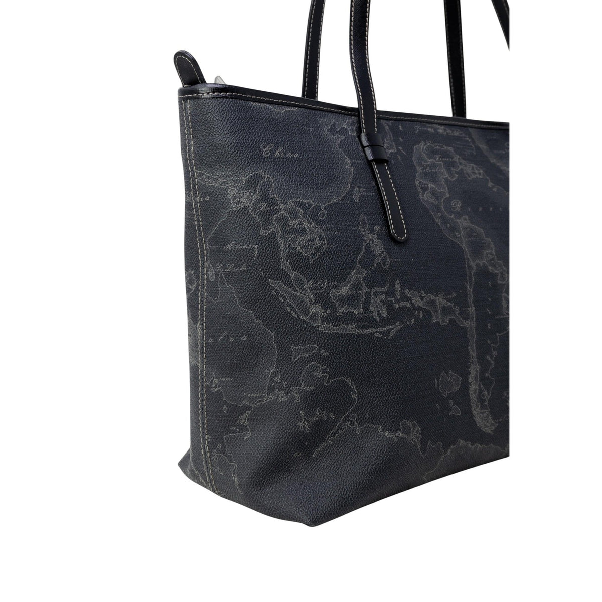 Borsa shopping nera donna Alviero Martini Prima Classe – Borsa spalla Geo Dark con zip 01EC5D00764260001.