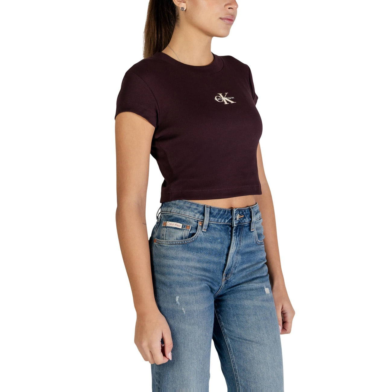 Calvin Klein Jeans
MONOGRAM BABY TEE - T-shirt basic - mocha brown