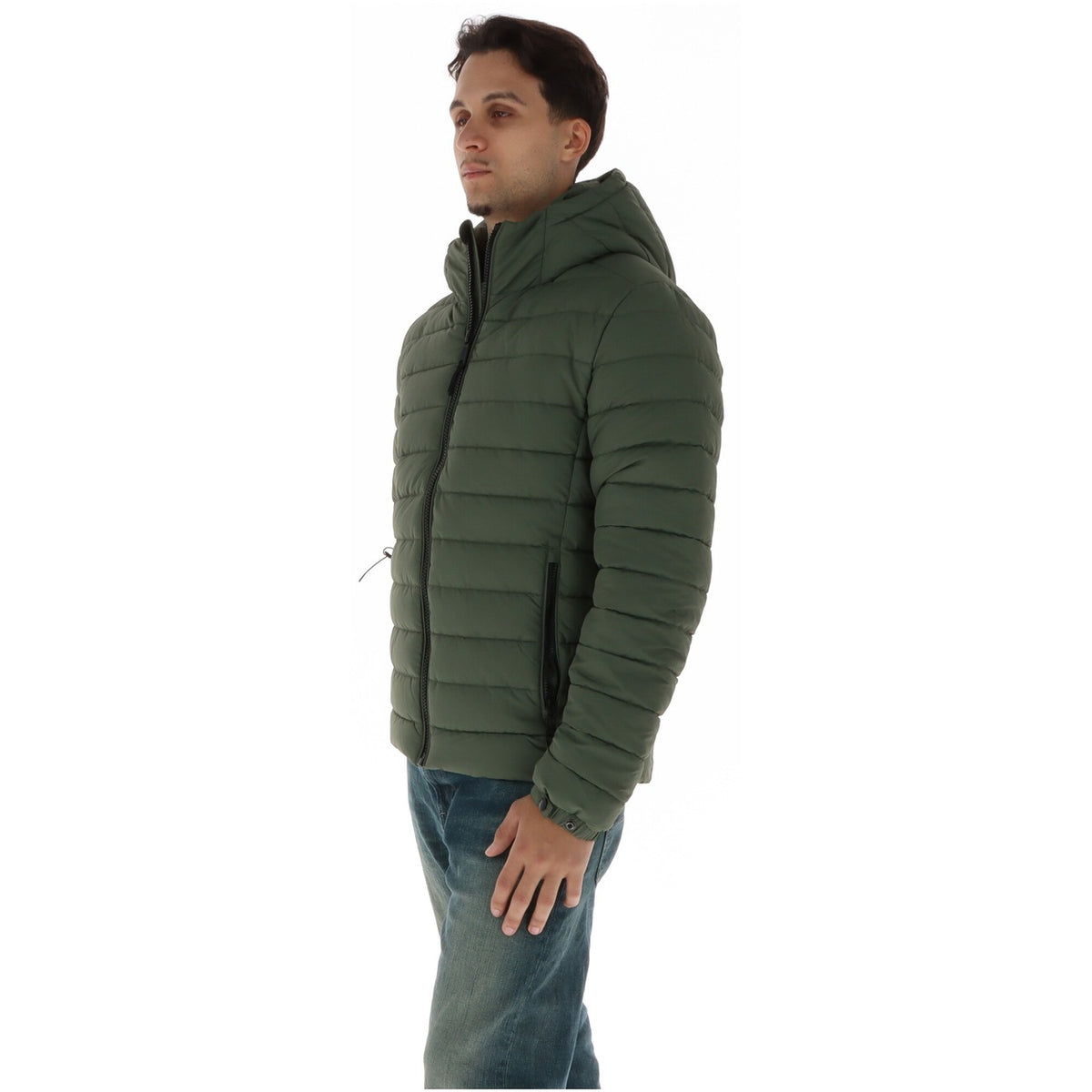 Giacca imbottita uomo Superdry Fuji – Piumino leggero con cappuccio M5012433A.
