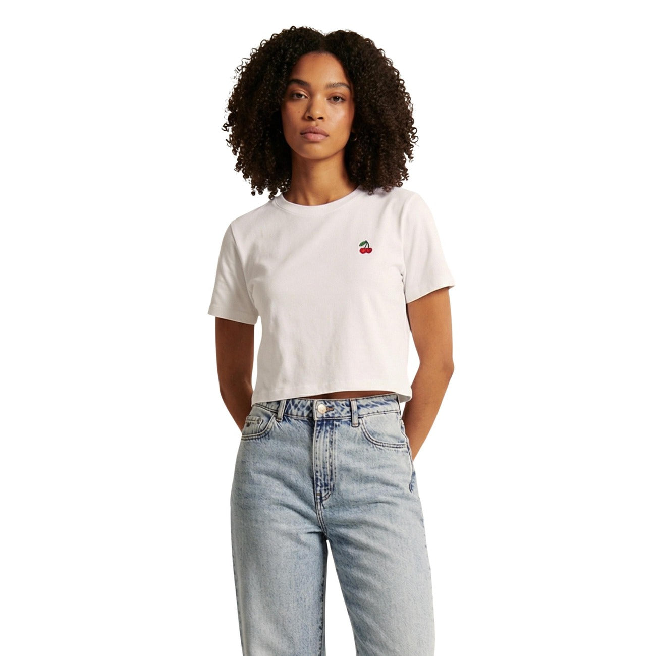 Jacqueline De Yong T-Shirt JDYPISA Maniche Corte Donna 15298612