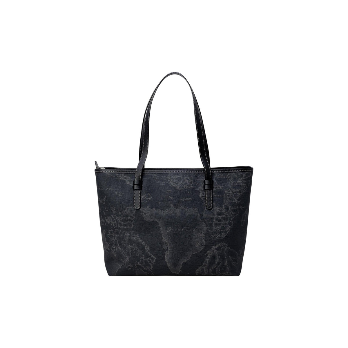 Borsa shopping nera donna Alviero Martini Prima Classe – Borsa spalla Geo Black con zip 01EC5D00664260001.