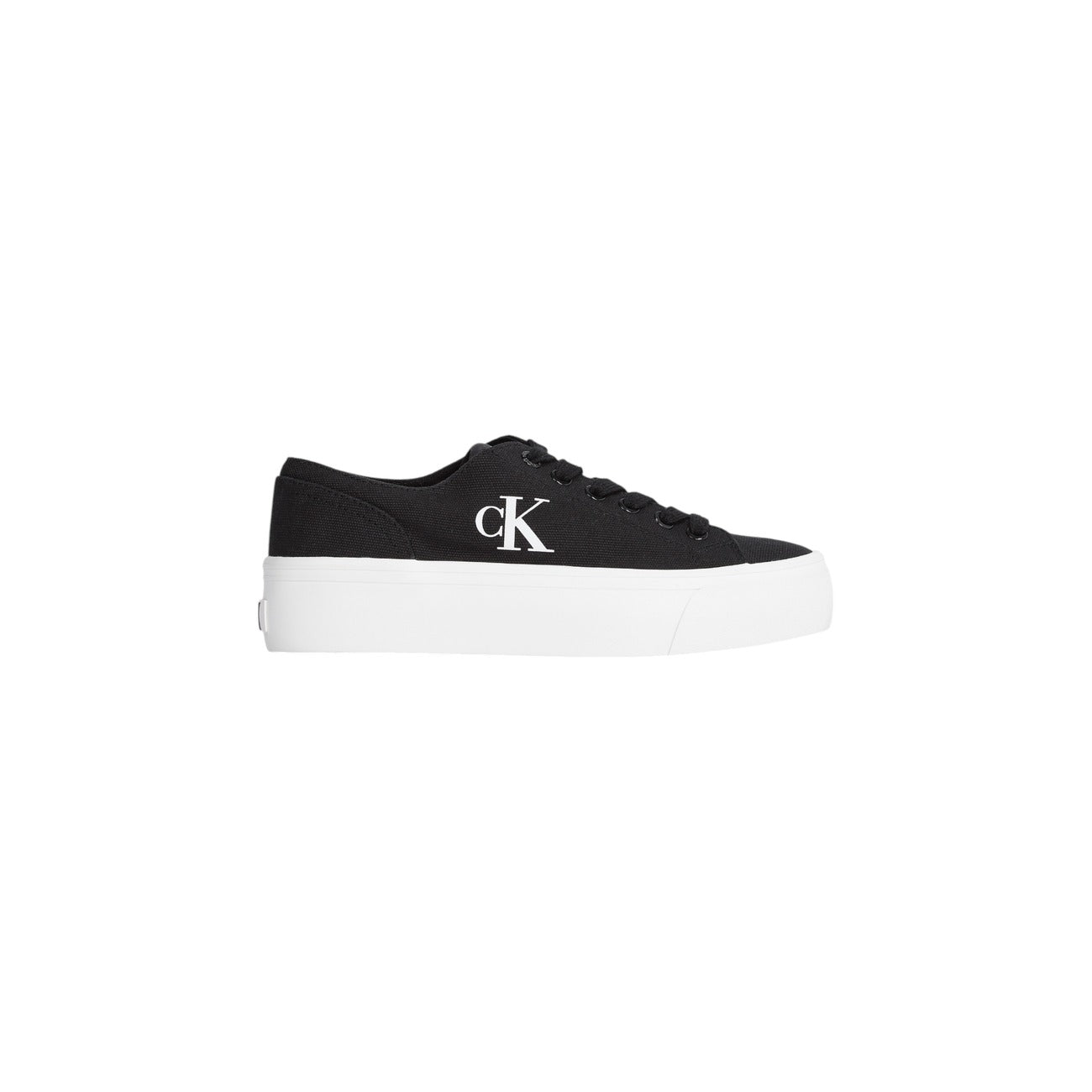 Calvin Klein Sneakers In Tela Con Plateau E Logo GRAZ Donna YW0YW01763