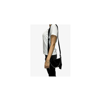 Richmond Women's Black Handbag and Shoulder Bag - Elegant Italian Style
