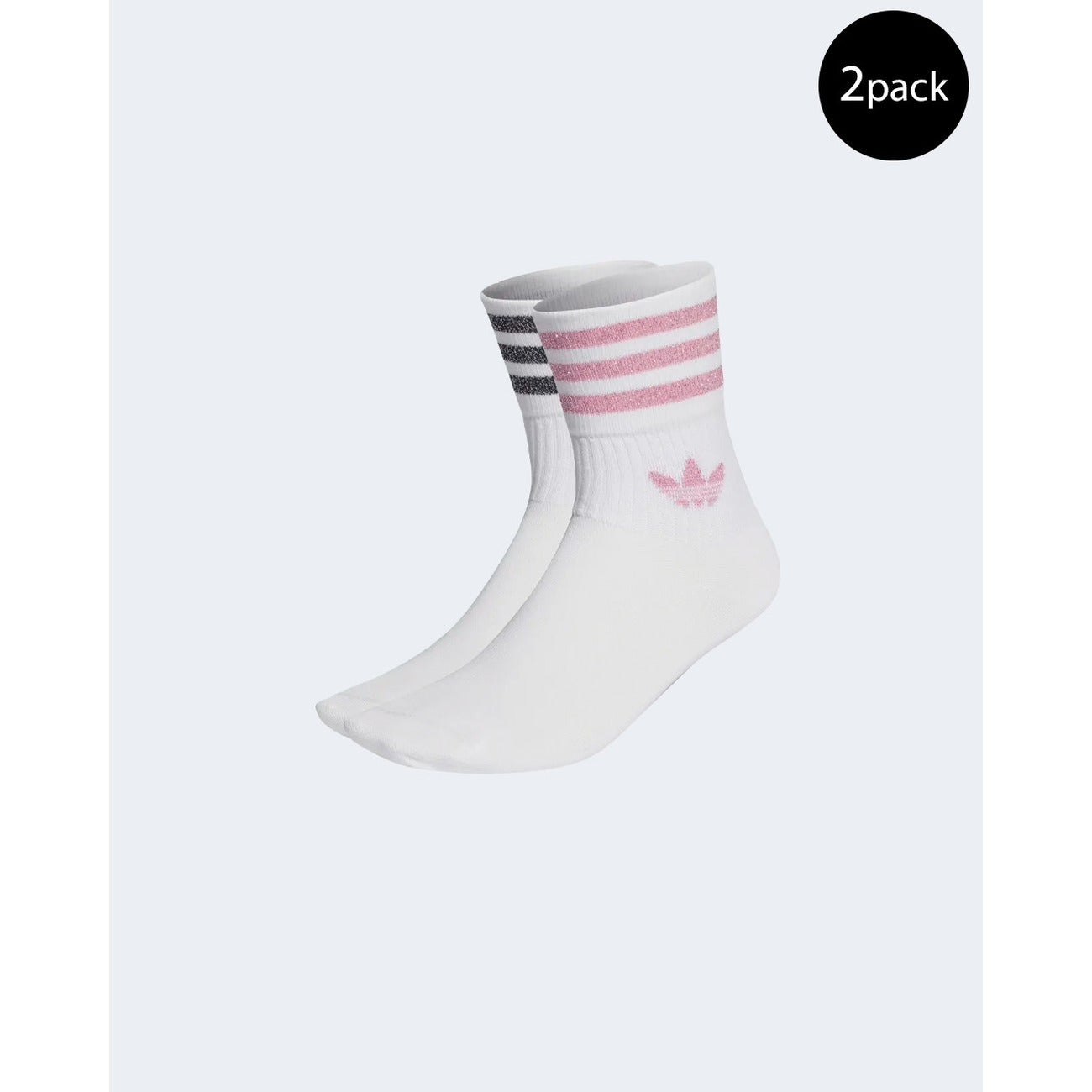 Adidas Originals Calze Donna Rosa - Calze Cotone Poliestere Elastan