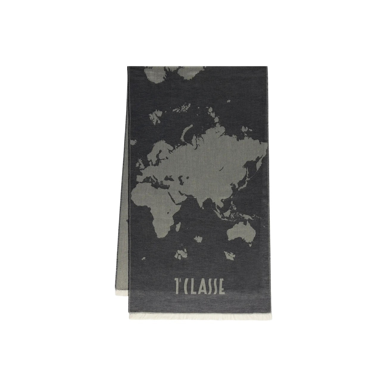 Alviero Martini Prima Classe Sciarpa Donna Grigia con Stampa - Sciarpa Modal Viscosa 180x54cm