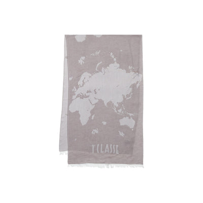 Alviero Martini Prima Classe Sciarpa Donna Grigia con Stampa - Sciarpa Modal Viscosa 180x54cm