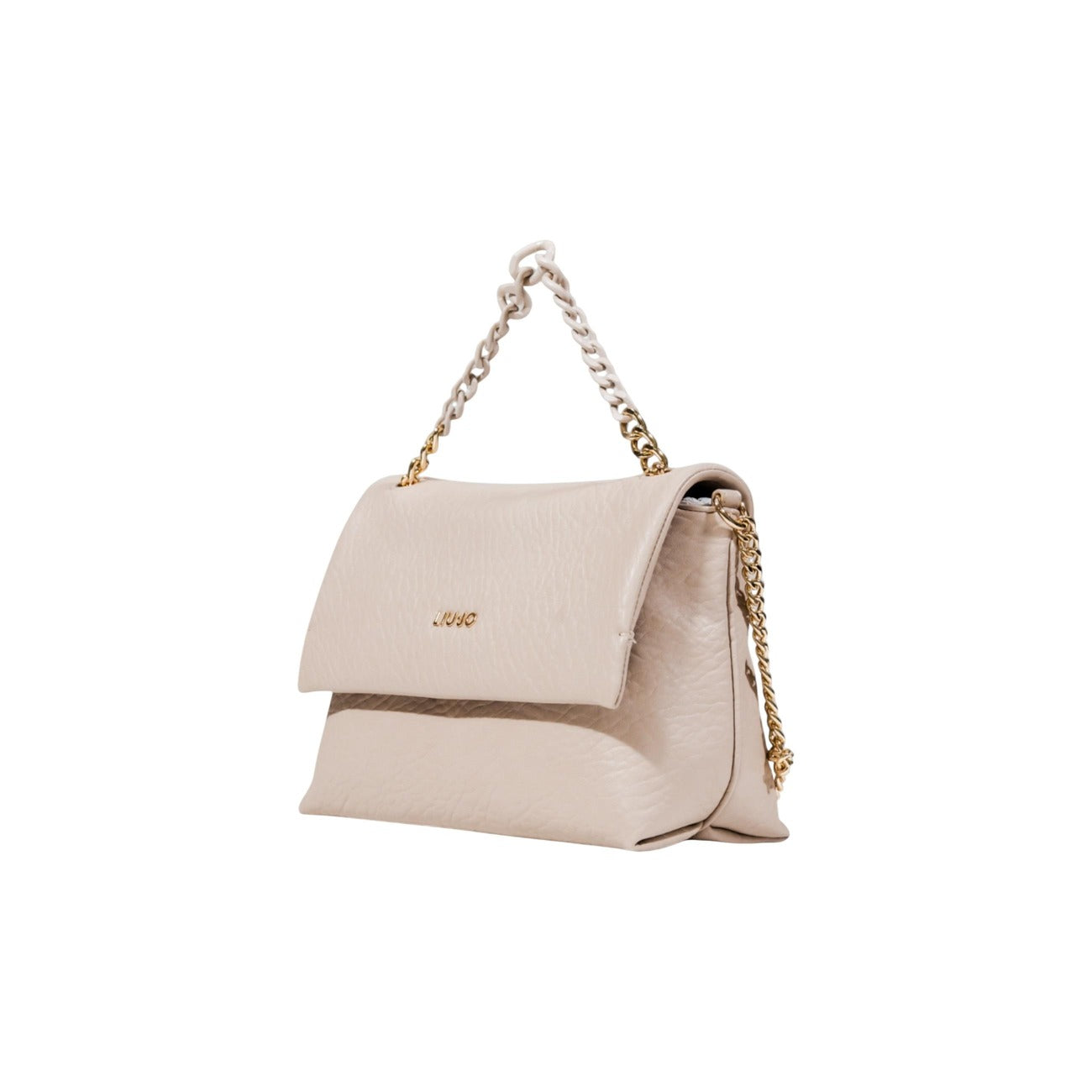 Liu Jo Borsa Donna Beige Mano Tracolla Bottoni Automatici Tasche Interne Poliestere 100% 27x21x12 cm Autunno Inverno AF5003 E0161