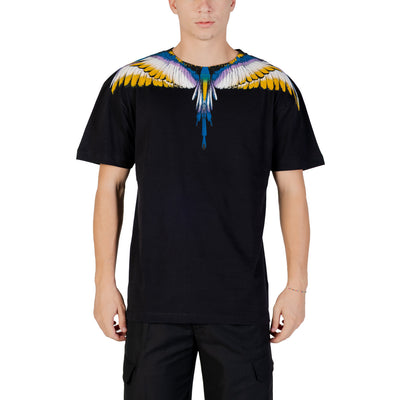 County Of Milan T-Shirt Uomo Bianca con Stampa Maniche Corte - T-Shirt Cotone Scollo Tondo