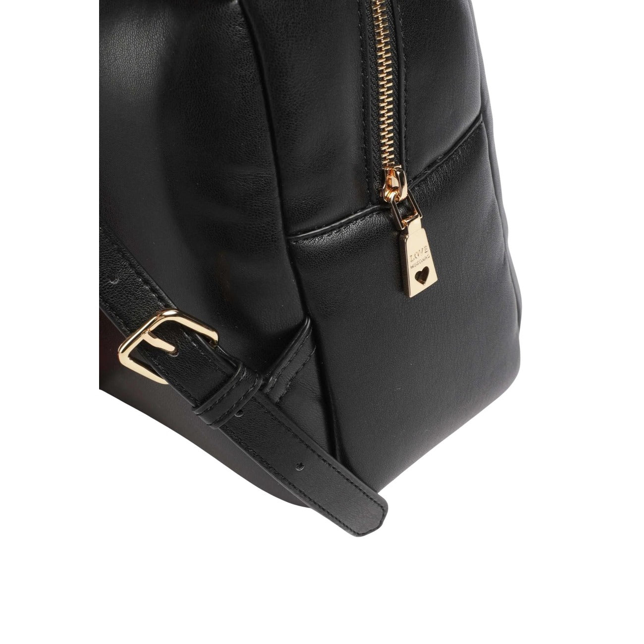 Love Moschino Zaino Donna Nero Cerniera Tasche Interne Esterne Poliuretano 100% Autunno Inverno JC4324PP0N