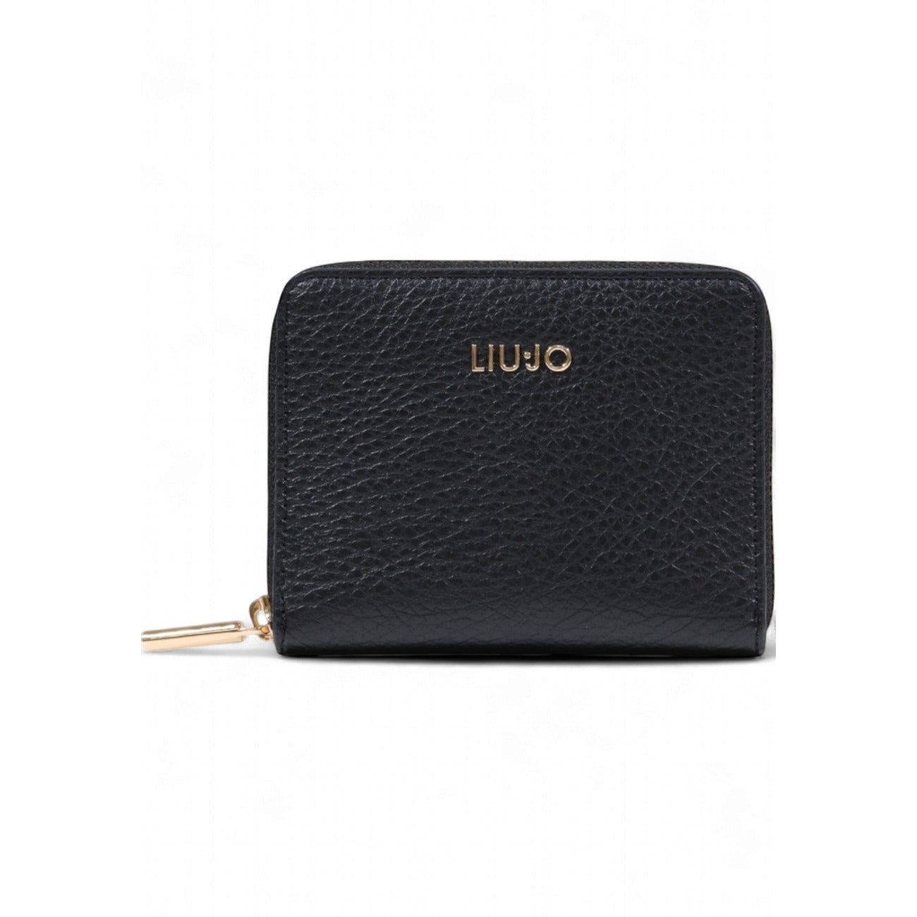 Portafoglio Piccolo Liu Jo nero; Chiusura con zip. Scomparti interni per tessere, banconote e monete. Dimensioni 12x10x2 cm. Accessorio chic, compatto e funzionale.