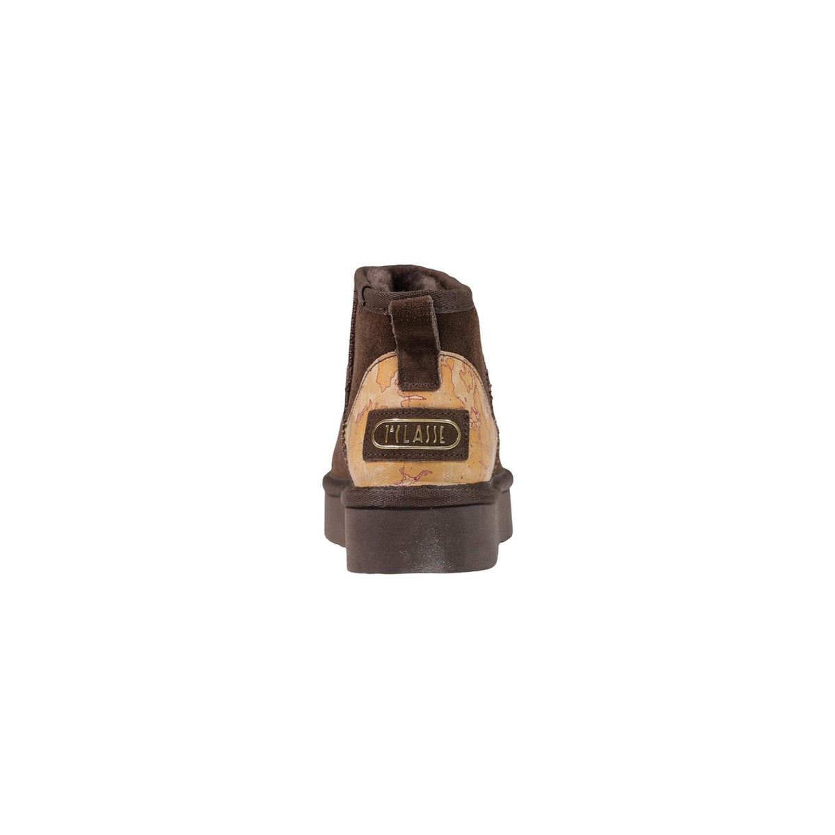 Stivaletti camoscio donna Alviero Martini Prima Classe – Stivali imbottiti testa di moro con eco pelliccia 26IZ11575417B0500.