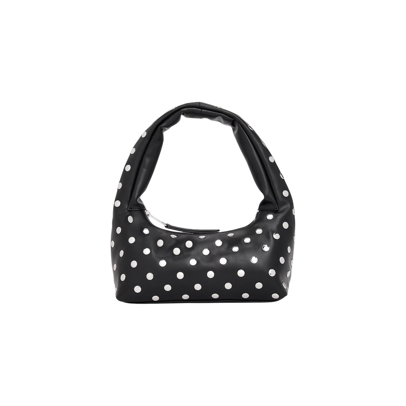 Tommy Hilfiger Jeans Borsa Donna Nero Mano Cerniera Tasca Interna Poliuretano 100% Autunno Inverno AW0AW17894