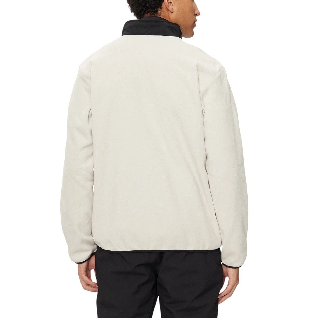Columbia Felpa Uomo Beige con Zip Maniche Lunghe Scollo Alto Tasche Anteriori in Poliuretano 100% Autunno/Inverno 2095891