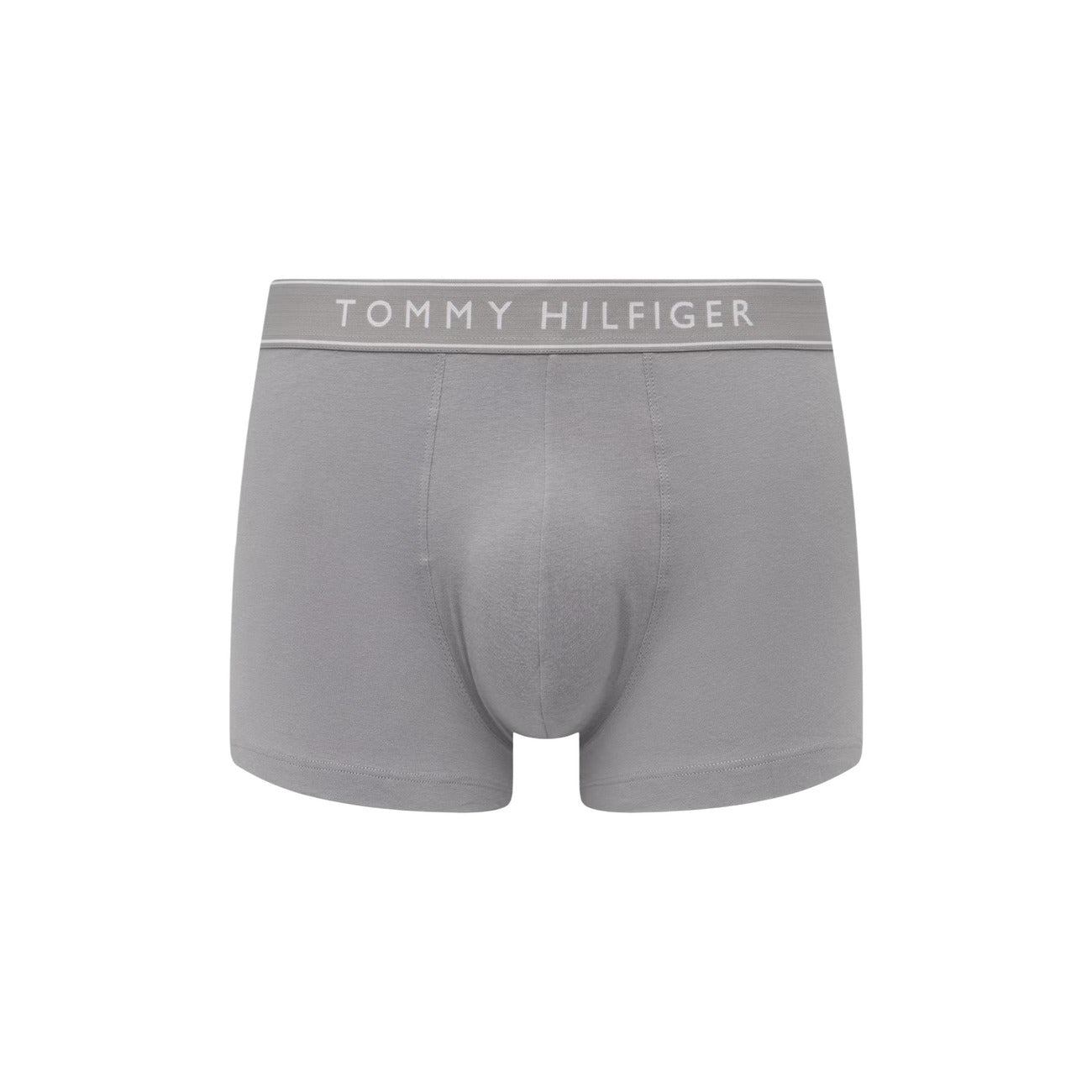 Pack 3 Boxer Tommy Hilfiger; grigio. Cotone stretch (95% cotone, 5% elastan). Elastico logato, vestibilità aderente, stile iconico e comfort quotidiano.