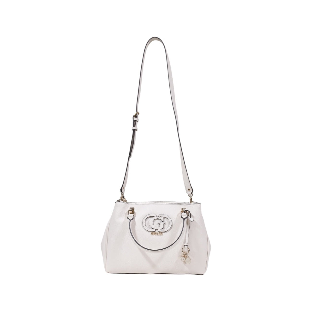 Guess Borsa Donna Nera in Poliuretano 100% con Cerniera 24x30x10 cm HWBG95 36060