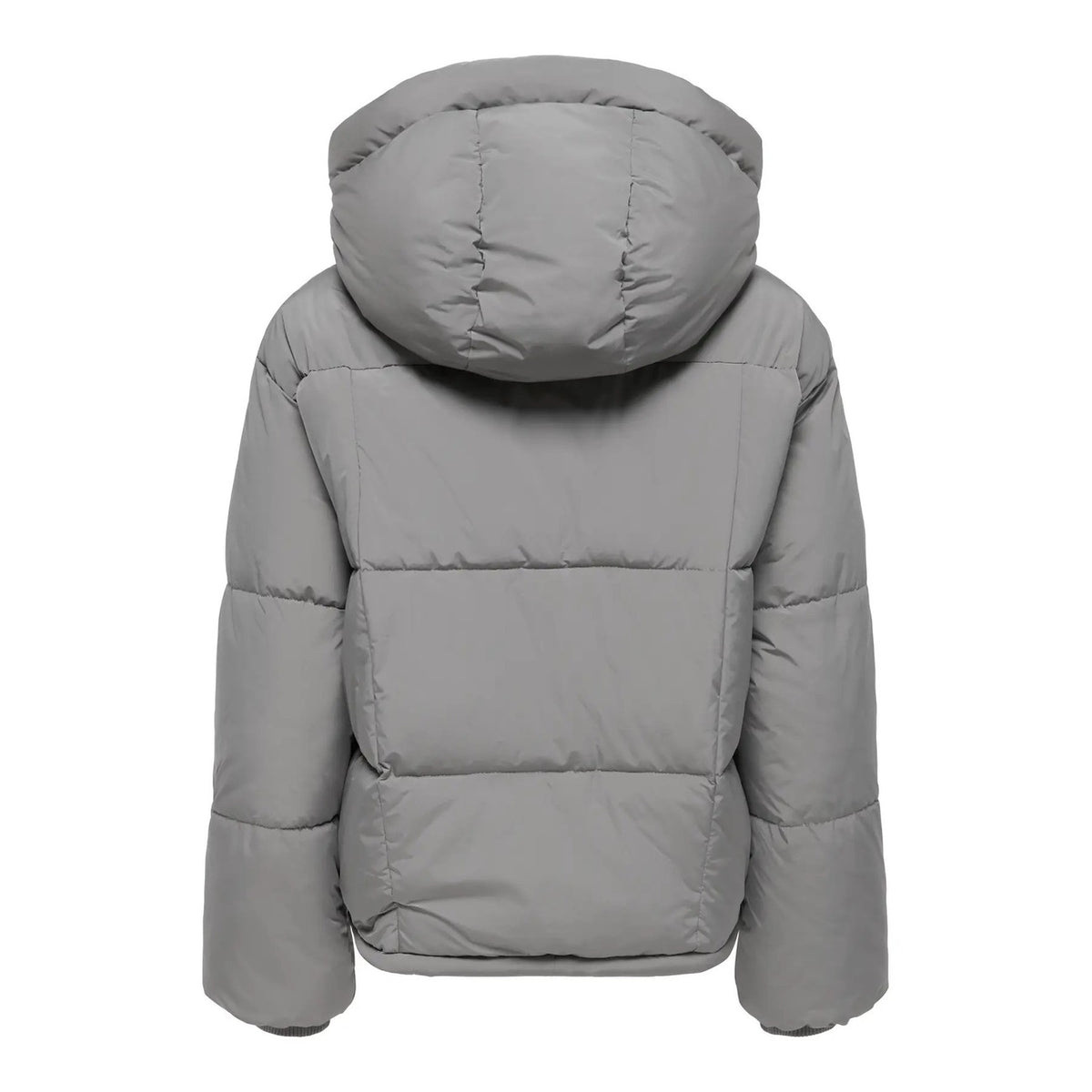 Piumino corto donna Only – Giacca invernale con cappuccio e zip 15366705.