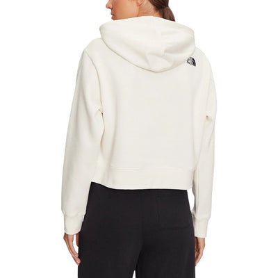 The North Face Felpa Cappuccio Donna Bianca NF0A89EXQLI - Cotone 68%