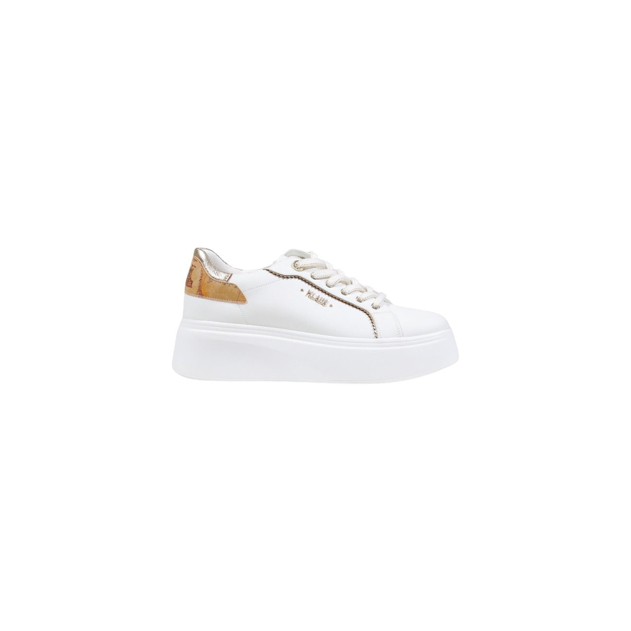 Alviero Martini Prima Classe Sneakers Donna Bianche con Lacci - Sneakers Sportive Poliuretano