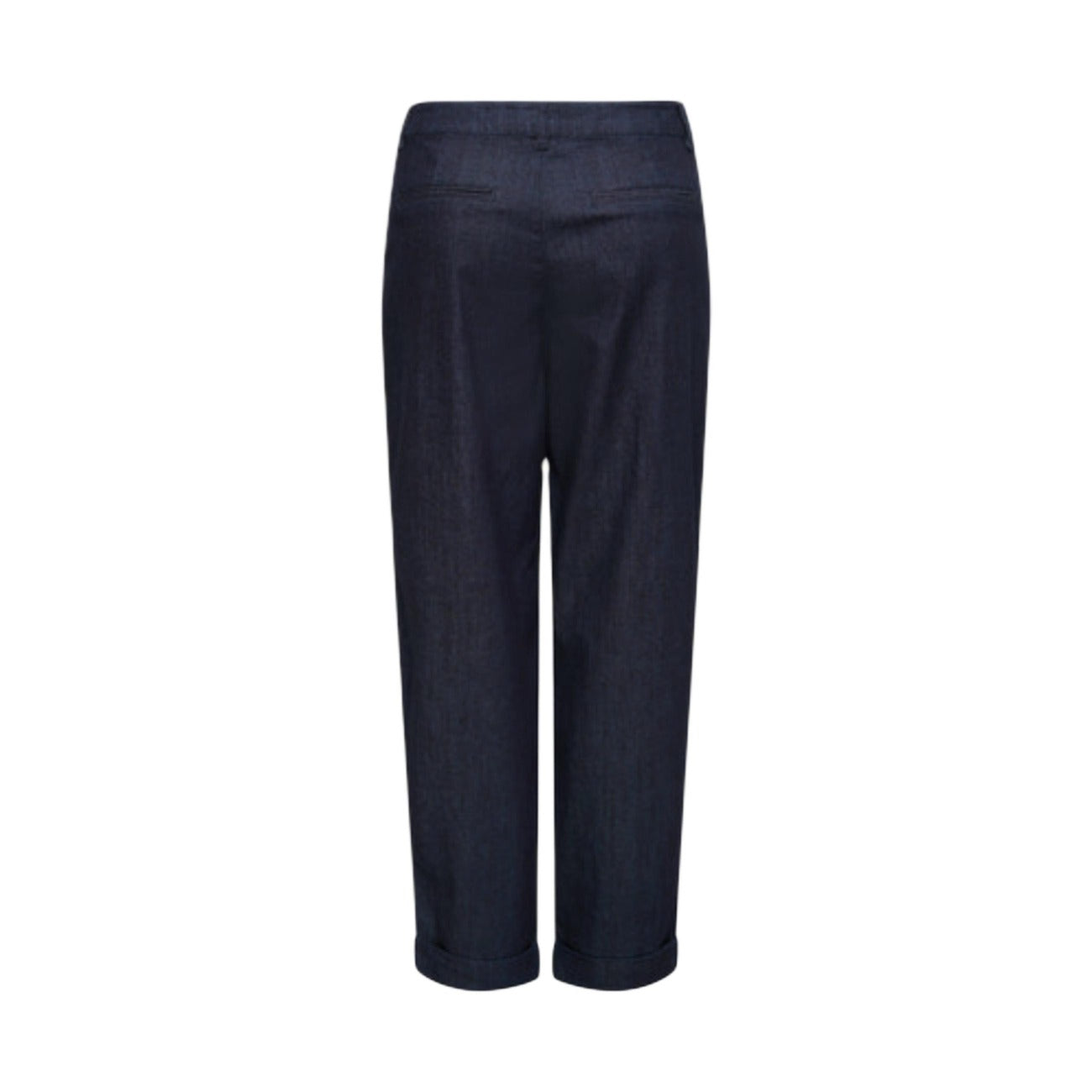 Jeans Only Onlashby Mom fit, lunghezza cropped con risvolto alla caviglia, vestibilità regular e gamba dritta in misto cotone. Vista posteriore 