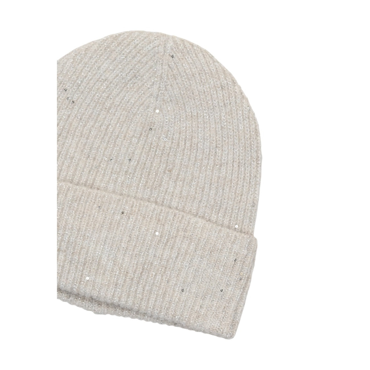 Only Cappello Donna Argento - Cappello Poliestere Acrilico Lana Autunno Inverno