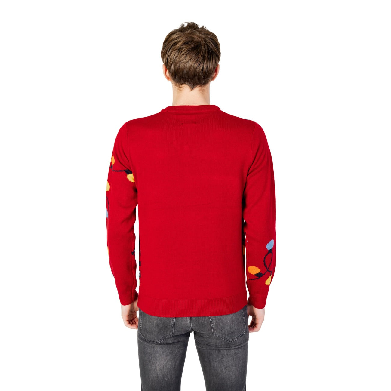 Only & Sons Maglia Uomo Rosso Manica Lunga Acrilico 100% Autunno Inverno 22027279