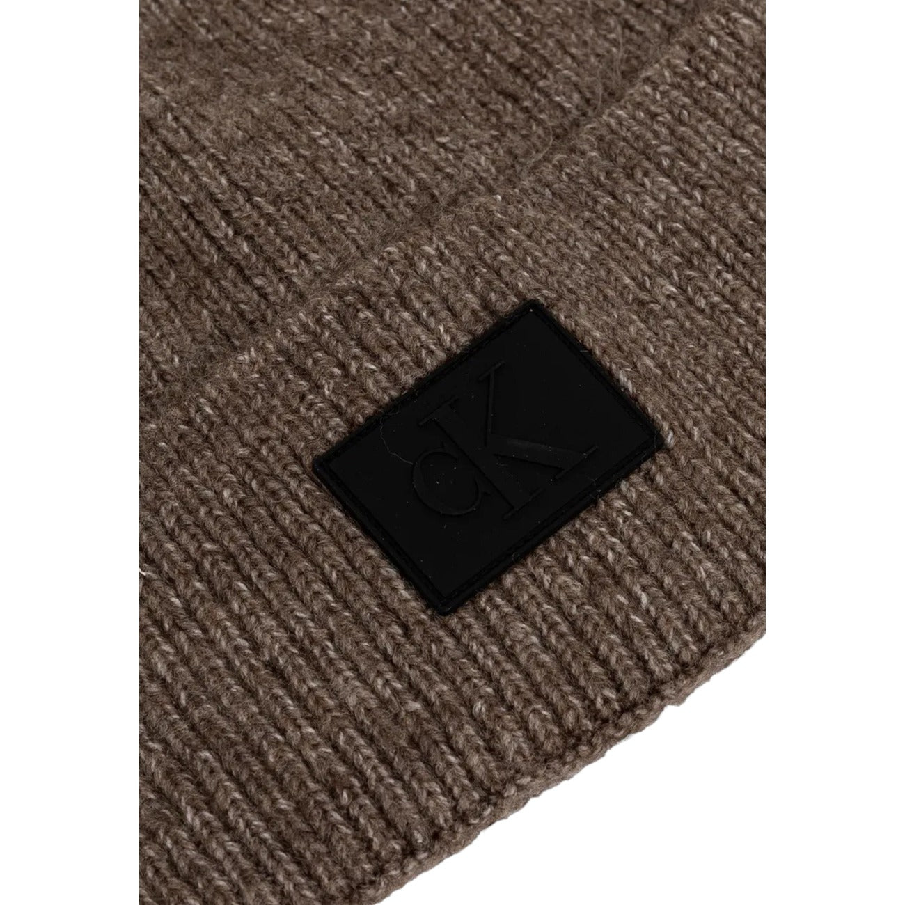 Calvin Klein Jeans Cappello Uomo Marrone 78% Acrilico 20% Poliestere 2% Elastan Beanie Autunno/Inverno K50K512458