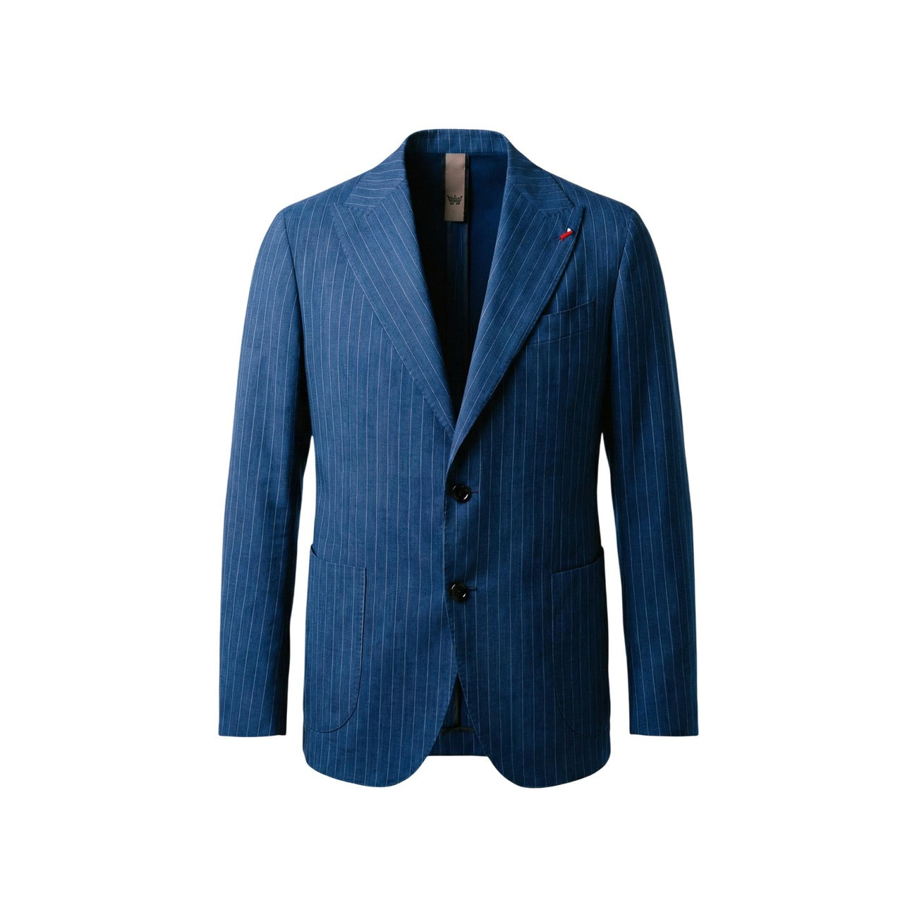 Abito Mulish Carducci; Blu, 100% Poliestere Tecnico. Giacca 2 bottoni con tasche a toppa, pantalone dritto. Vestibilità confortevole, tessuto resistente alle pieghe. Stile contemporaneo per business e cerimonie. Solo giacca