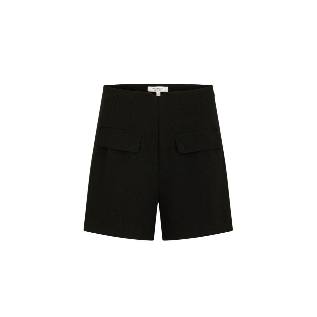 Shorts Morgan De Toi Shris, tessuto stretch con poliestere riciclato, taglio dritto ed elegante, vestibilità confortevole e stile contemporaneo Vista frontale stesa 