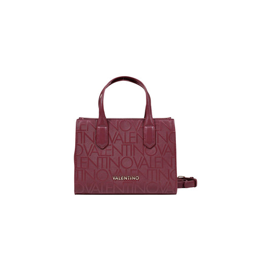 Borsa bauletto Valentino Bags Gynevra Re VBSA6804 bordeaux. Borsetta da donna a mano e tracolla in pelle sintetica con logo impresso a rilievo, scomparti interni e chiusura a cerniera.