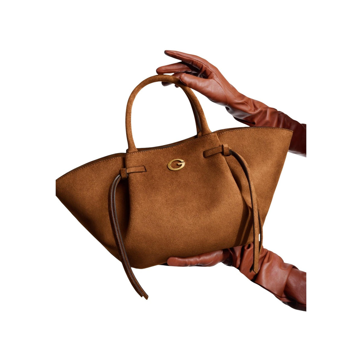 Guess Borsa a mano Allegra in suede Donna