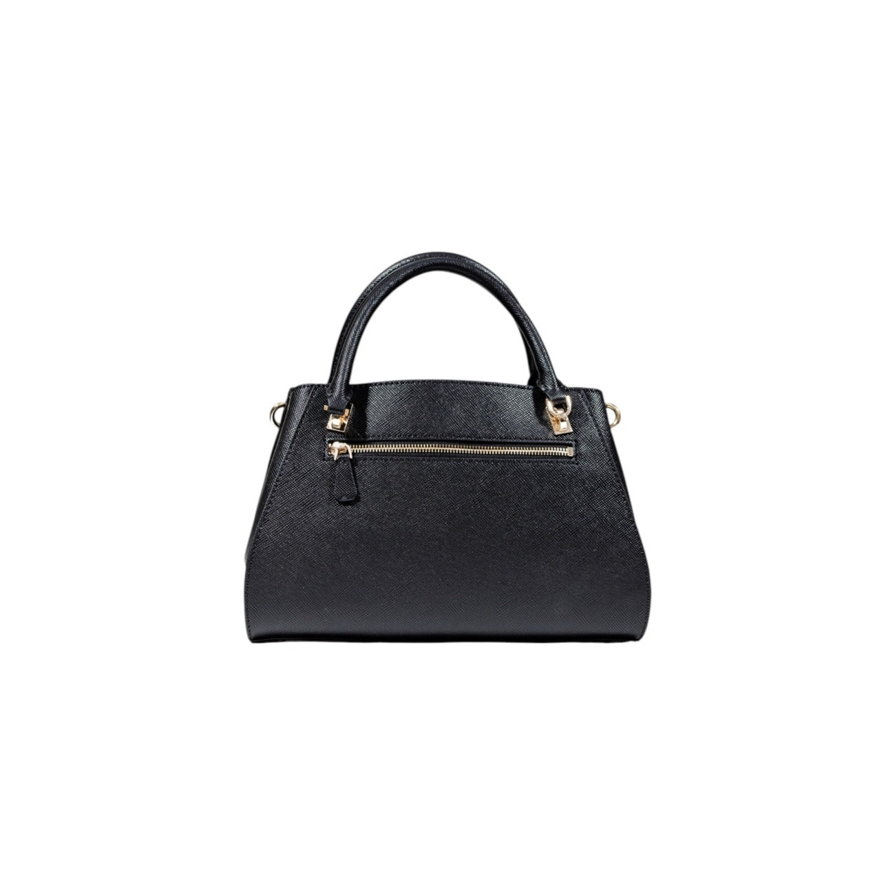 Guess Borsa Donna Nera in Poliuretano 100% a Mano con Tracolla Cerniera Tasche 32x25x12 cm HWZG96 72070