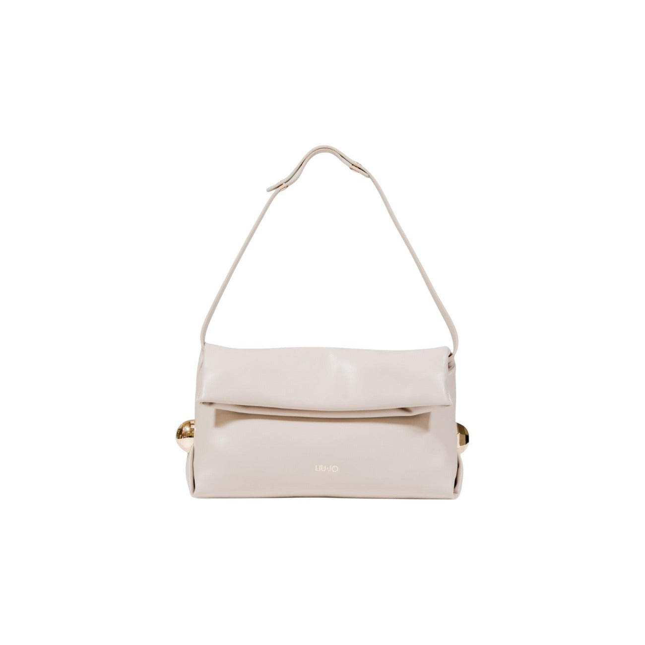 Liu Jo Borsa Donna Marrone Mano Bottoni Automatici Tasche Interne Poliuretano 100% 30x18x11 cm AF5097 E0077