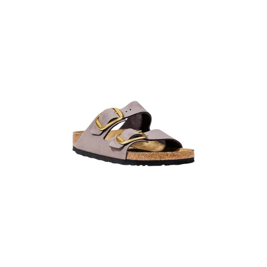 Birkenstock Ciabatte Donna Lilla Fibbia Suola Gomma 100% Pelle Autunno/Inverno 1030528