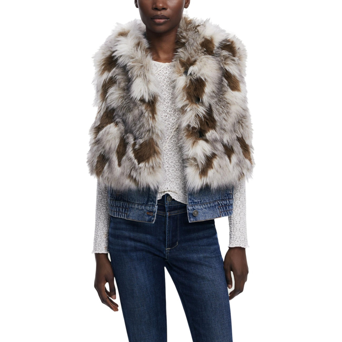 Desigual Pelliccia Donna