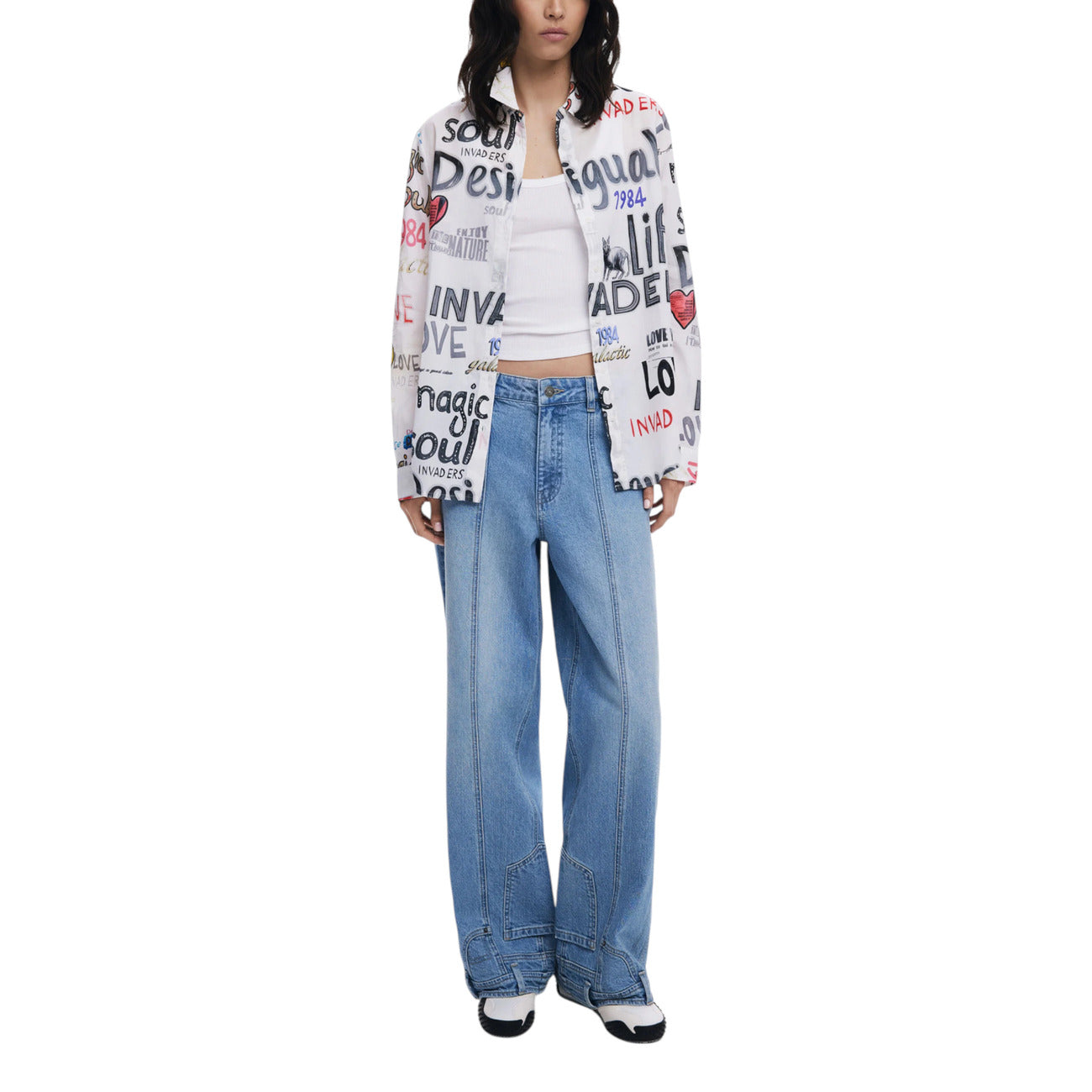 Desigual Blusa manica lunga Donna