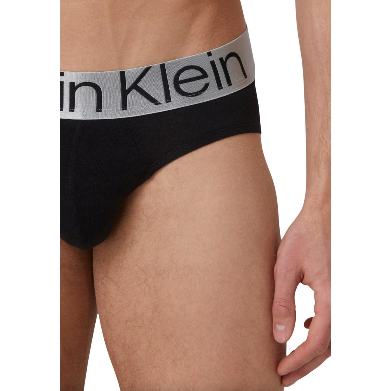 Calvin Klein Underwear Slip Uomo Nero Cotone 95% Elastan 5% Autunno Inverno Confezione 3 pezzi 000NB3129A