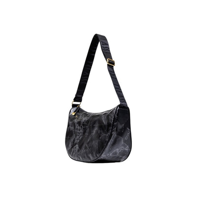 Alviero Martini Prima Classe Women's Handbag in Black - Iconic Geo Print
