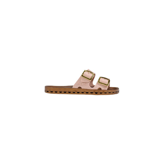 Ciabatte Sensi La Jolla Prestigio; 100% PVC. Doppia fibbia lucida regolabile, suola traforata drenante, plantare ergonomico. Leggere, lavabili e ultra-traspiranti. Stile chic per mare, spa e casa Colore rosa 