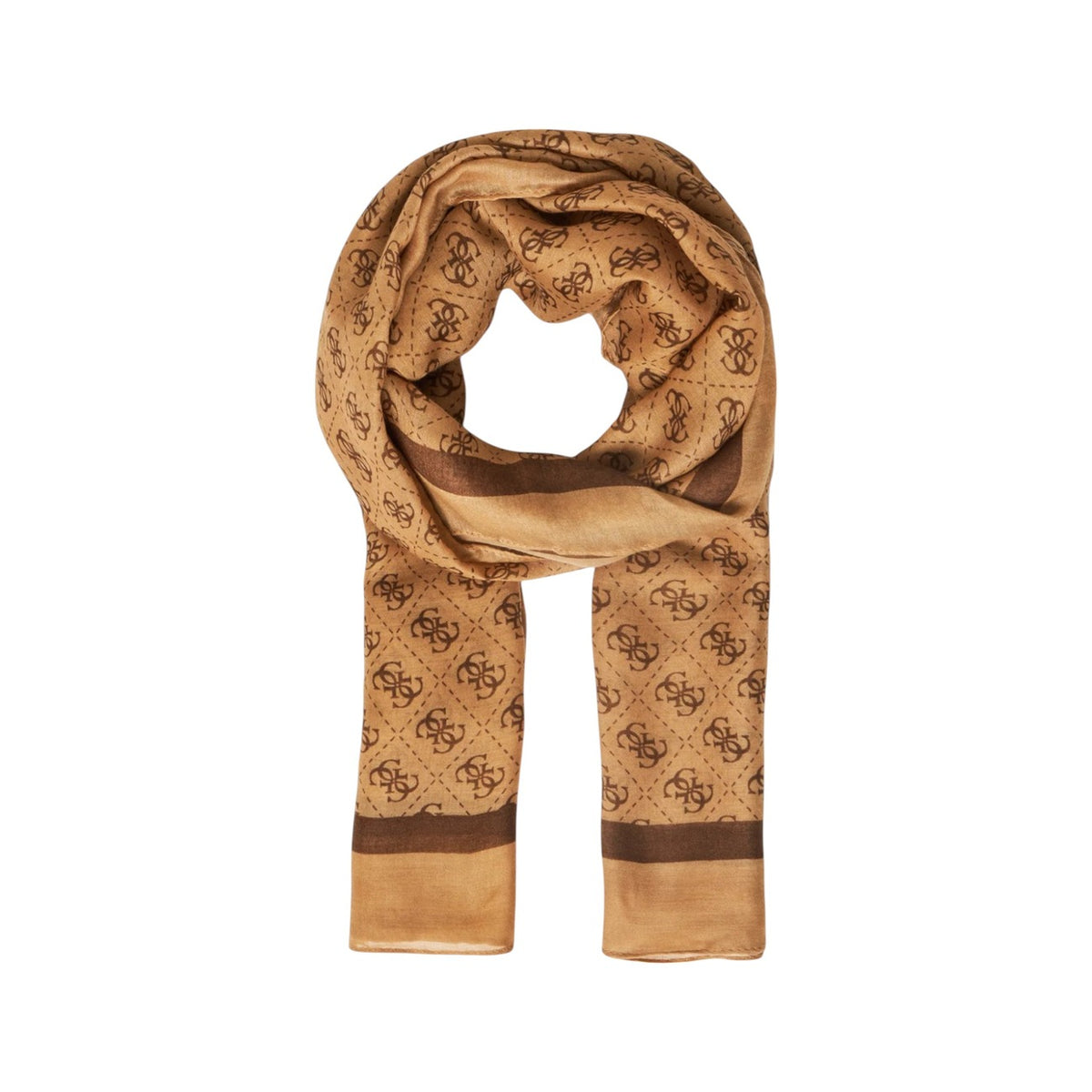 Sciarpa donna Guess monogramma 4G – Scialle elegante in poliestere AW5341 POL03.