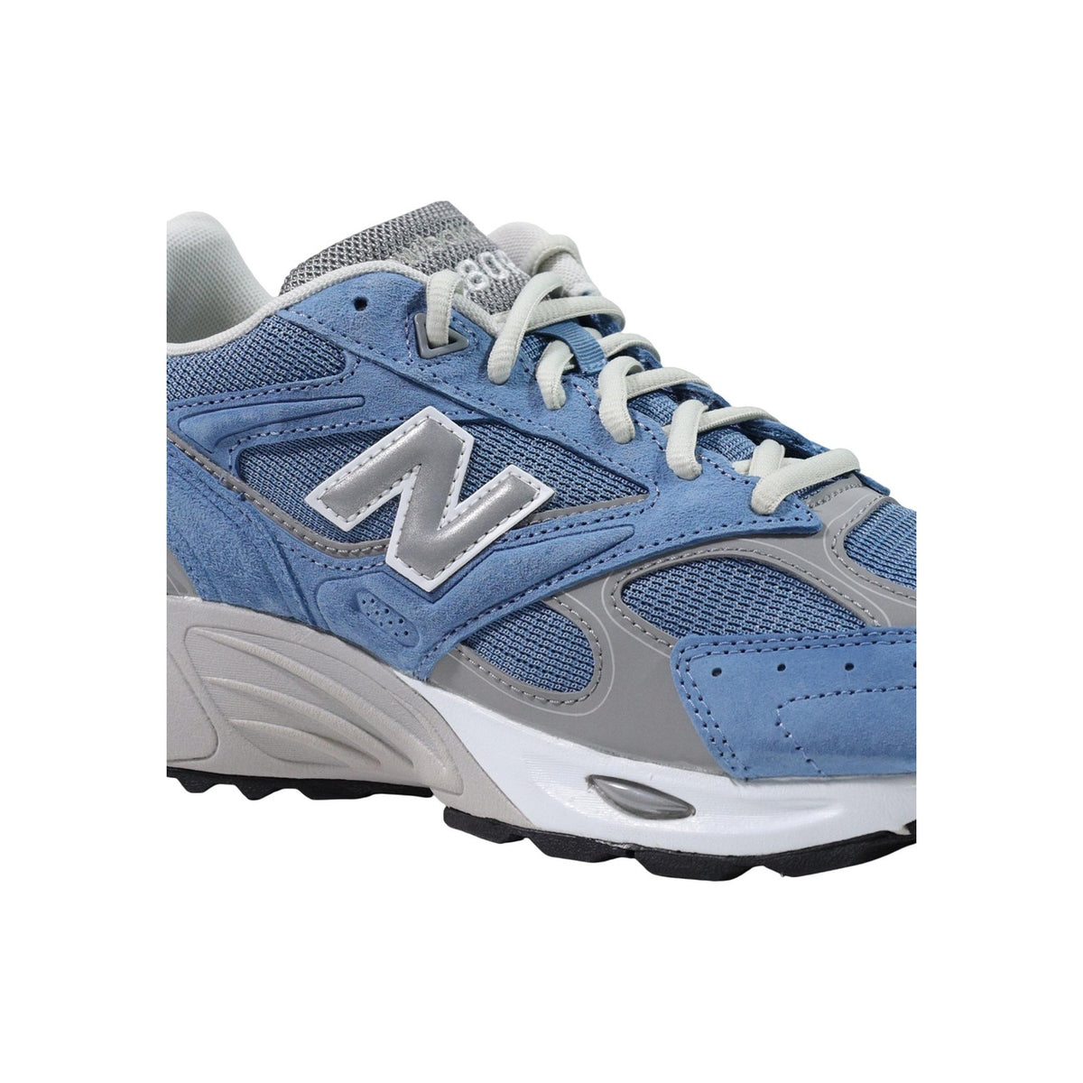 Sneakers uomo New Balance 880 blu e grigie – Scarpe running anni 2000 in camoscio e mesh U880R856.