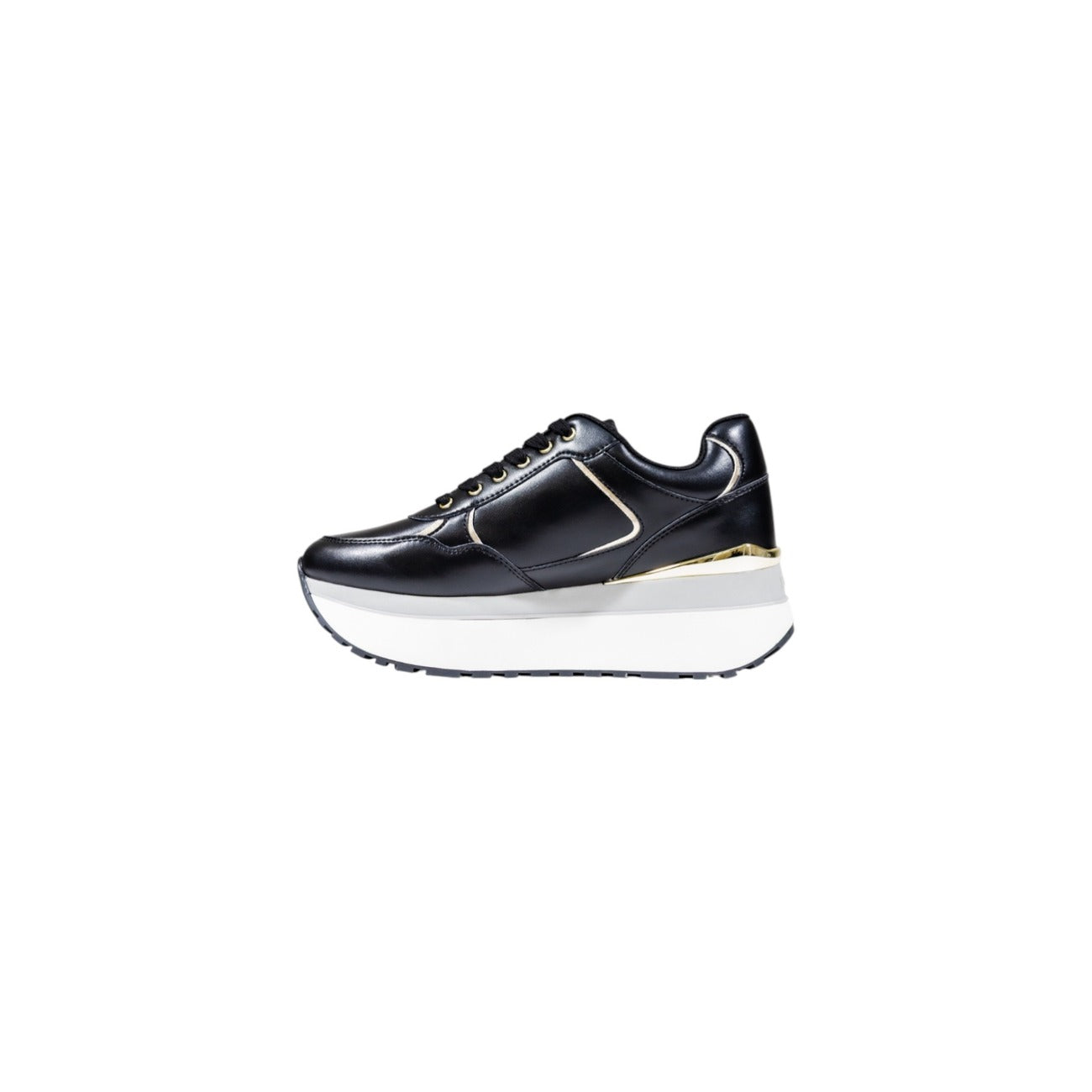 Liu Jo Sneakers Donna Nere con Lacci - Sneakers Ecopelle Basse Sportive
